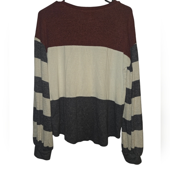 Maurices Striped sweater, Size Small - Picture 2 of 5